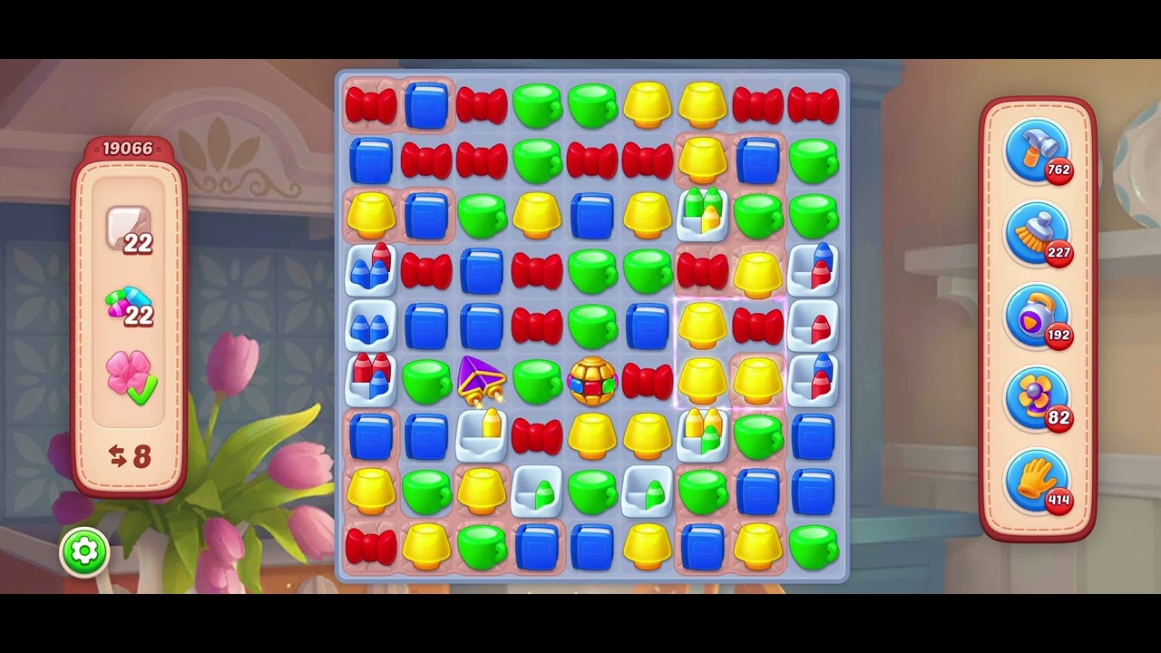 Homescapes Level 19066  -- No cheats