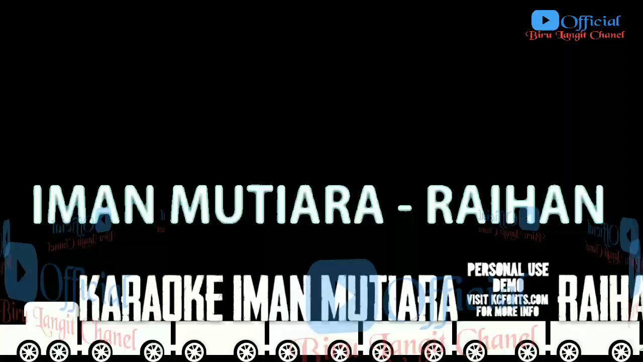 Iman Mutiara Karaoke (Cover Raihan) - YouTube