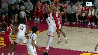 CLOSE GAME: Final 3 Minutes of Ohio State at USC | Big Ten Basketball | 02/26/2025