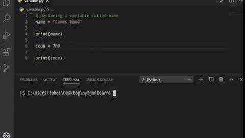 5 - Variables in python (Yoruba Mix)