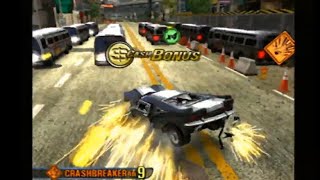 Burnout 3 Preview PS2 Beta - Road Block @ElApagaLuces
