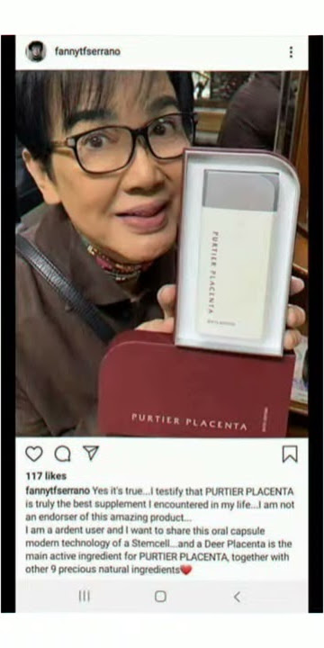 Purtier Placenta 6th Edition & The Celebrities  #shorts