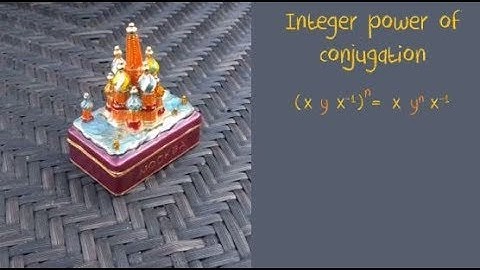 Conjugation formula (GRE math tricks)