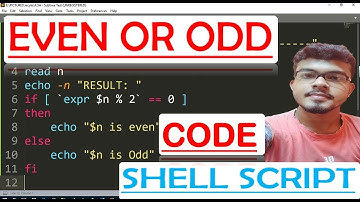 Even or Odd in Shell Script