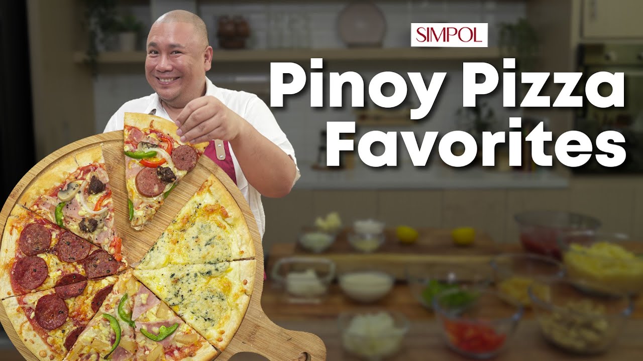 Must-Try Homemade Pizza Recipe with Toppings! | Chef Tatung