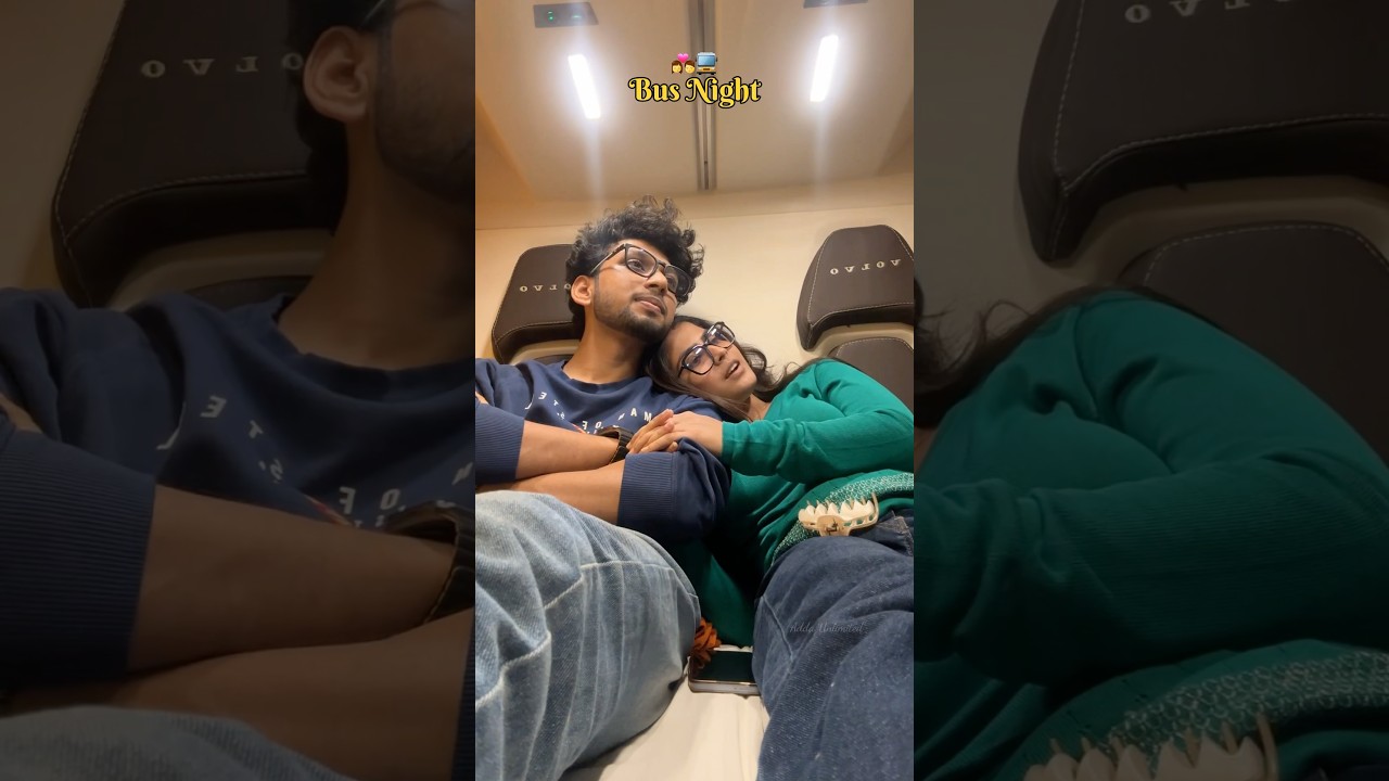 A Romantic Bus Night❣️ 