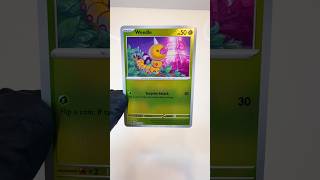 🐛 Weedle Reverse Holo Pull! ✨ Pokémon Chaos Rising #001/086 NM #Shorts