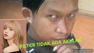 Filter terbaru tiktok ini, ubah wajah cowok jadi cewek cantik