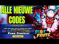 NIEUWE CODES* ALLE NIEUWE WERKENDE CODES IN BLOX FRUITS 2026! ROBLOX BLOX FRUITS VALENTIJNS UPDATE