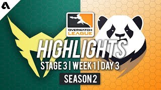 Los Angeles Valiant vs Chengdu Hunters | Overwatch League S2 Highlights - Stage 3 Week 1 Day 3