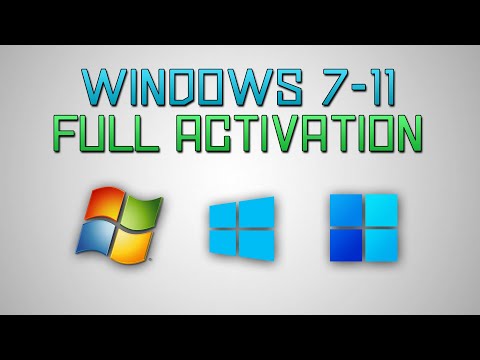 Windows 7 to Windows 11 All Editions - Full Activation! (Easiest Method)
