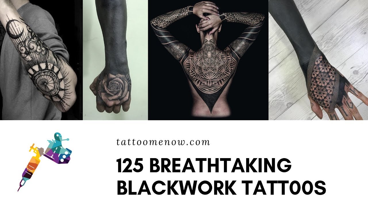 3KREUZEs brutal heavy abstract blackwork tattoo  iNKPPL