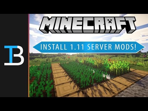 Minecraft 1.11 の Forge サーバーに Mod をインストールする方法 (Minecraft 1.11 サーバーに Mod をインストール!)