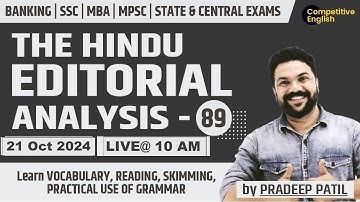 Learn VOCAB, READING, SKIMMING, ERRORS, GRAMMAR USE, 21 October , 2024  - PRADEEP PATIL