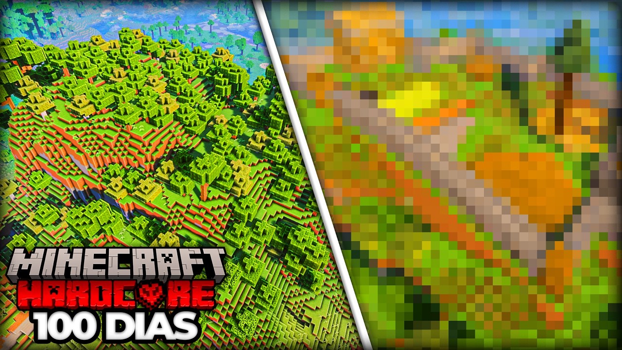 Transformé una Montaña en la MEJOR BASE de Minecraft Hardcore 🏰⛰️