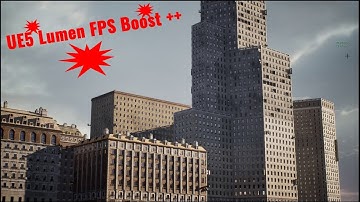 Unreal Engine 5 - How To Optimise Lumen Hardware Raytracing