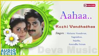 Kozhi Vandhadhaa Song | Aahaa Tamil Movie | Rajiv Krishna | Sulekha | Deva | Suresh Krishna