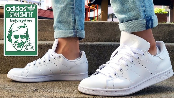 How To Style The All White Sneaker ( Adidas Stan Smith ) 3 ways
