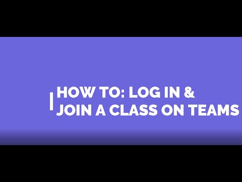 How to: Students - Log in to Microsoft Teams & Join a Class - NSW Department of Education