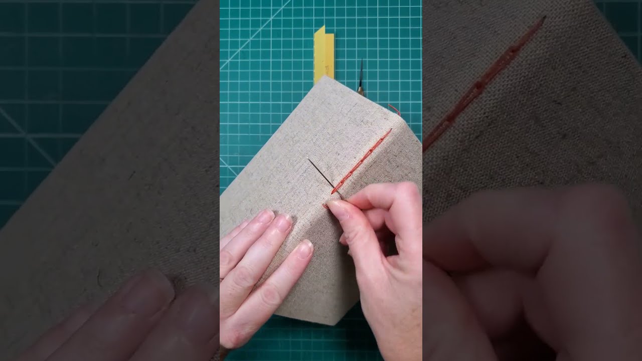 Chain Stitch Simple Bookbinding Technique By Stoneburner Books Bookbindingtutorial