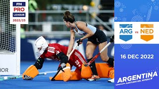 FIH Hockey Pro League 2022-23: Argentina vs Netherlands (Women, Game 2) - Highlights