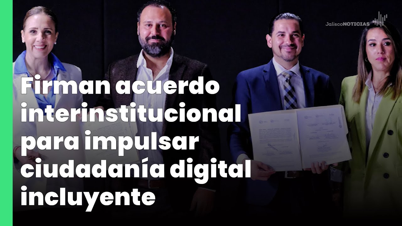 Firman acuerdo interinstitucional para impulsar ciudadanía digital ...