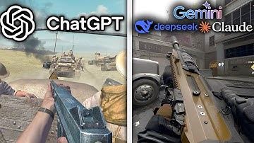 ChatGPT vs AI Agents Make Call Of Duty From Scratch