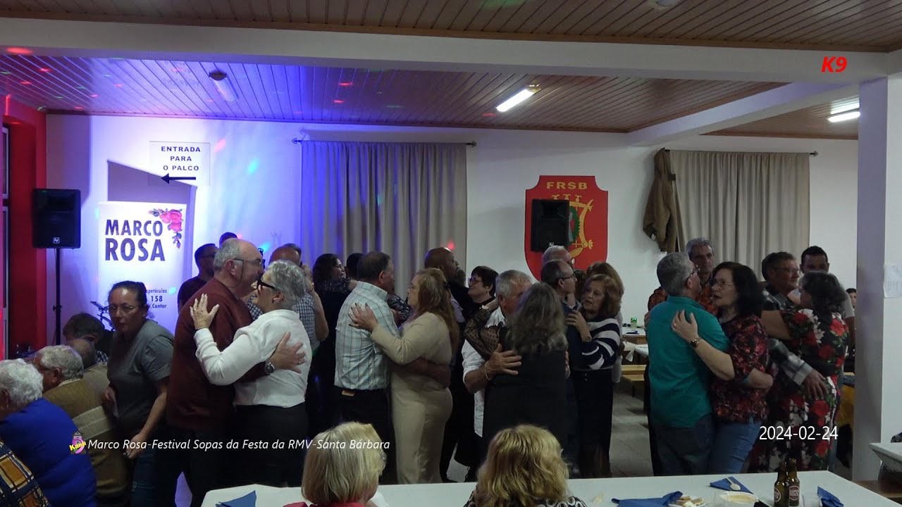 (Nova versão)Marco Rosa na Sala Convívios da FRSB-Festival Sopas Festas RMV-Santa Bárbara-2024/02/24