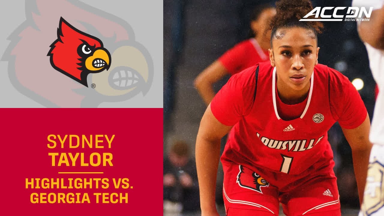 Louisville's Sydney Taylor's Hot Shooting Carries The Cards - YouTube