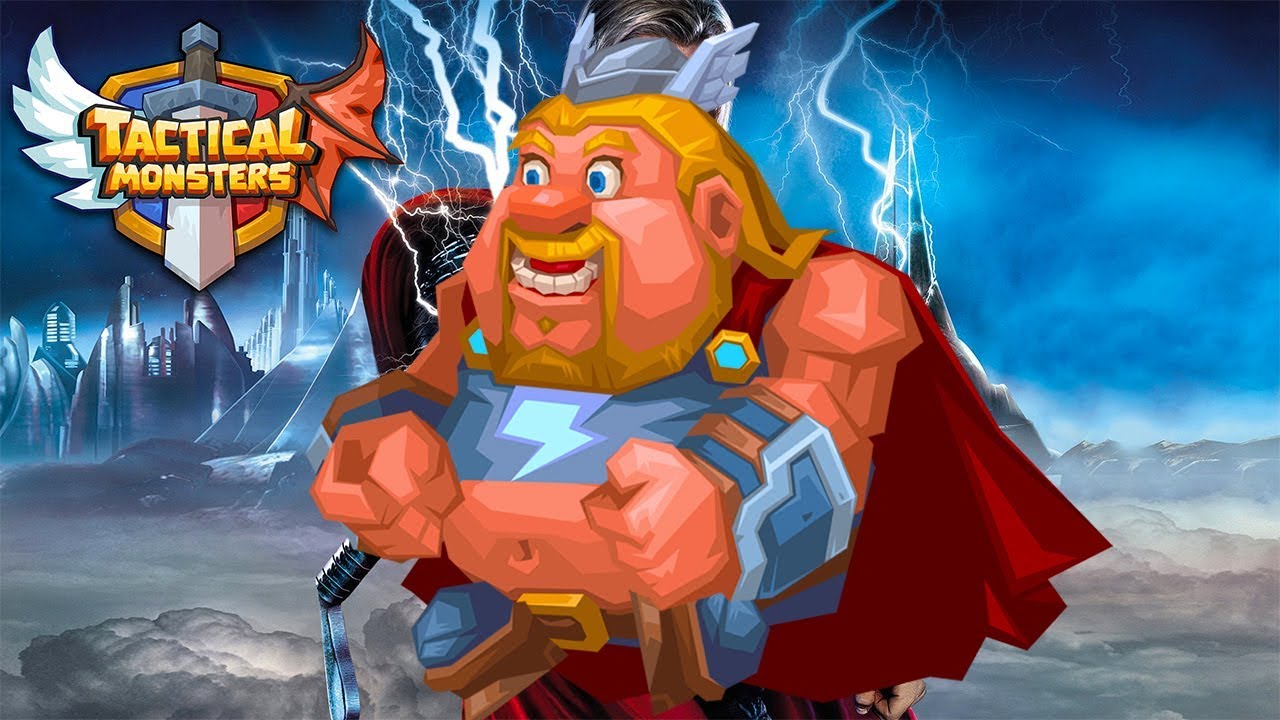 Tactical Monsters - Thor New Monster Review & Open Chests (Android Games)