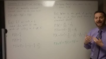 Probability 2 Disjoint and Overlapping Events