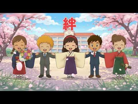 🌸絆（歌詞付き）🎶卒業ソング2026年版　かけがえのない仲間との強い結びつきをいつまでも✨