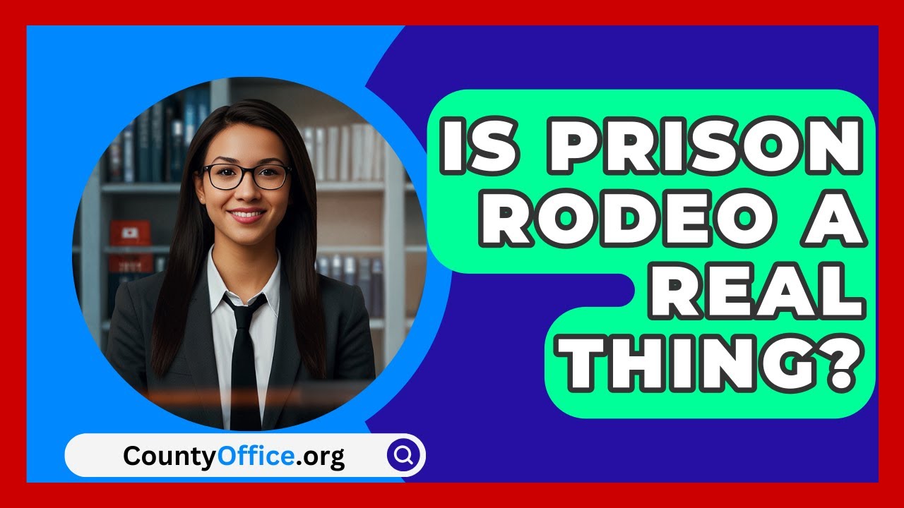 Is Prison Rodeo A Real Thing? - CountyOffice.org