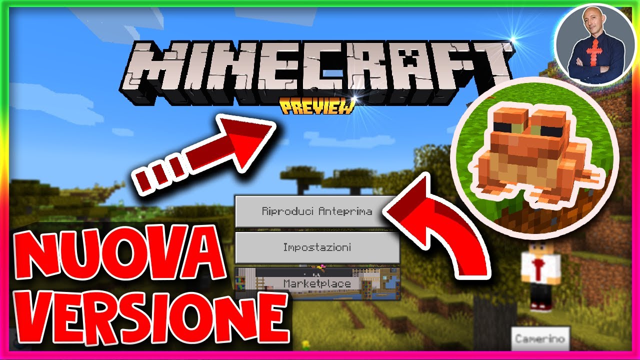 NUOVA VERSIONE UFFICIALE DI MINECRAFT COME INSTALLARE MINECRAFT PREVIEW