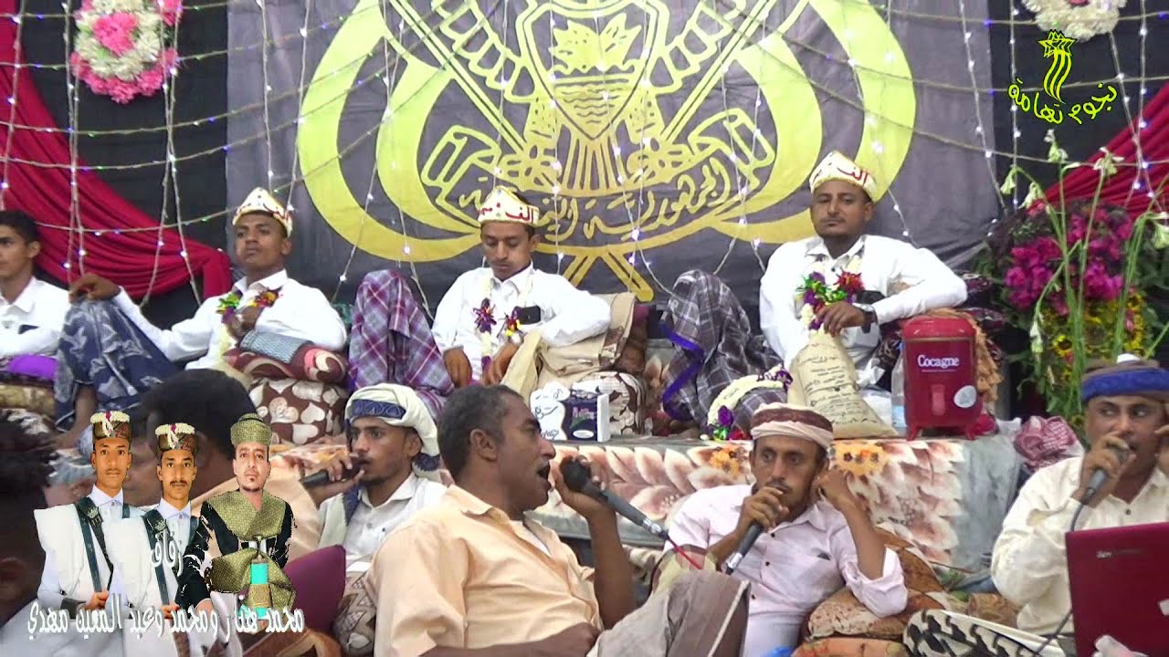 قال ابن عبده واسيد ابي غناء المنشد علي عبده عفيفي في زفاف محمد الهتار ومحمد وعبدالمعين مهدي بالتريبة