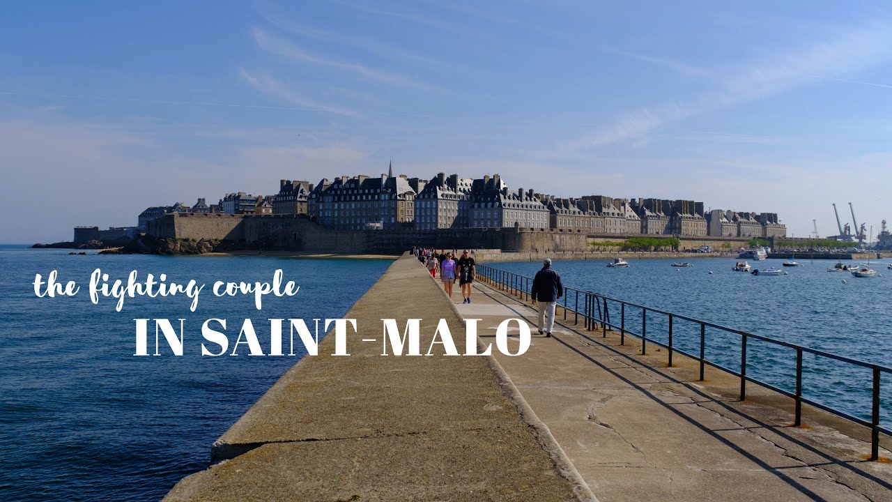 Saint-Malo (France) - A Day in the Medieval Pirate Walled City of Bretagne (4K)