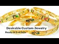 Custom indian jewelry in toronto  finest gold gallery  9058847227