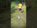 Kid Drags a Big Fish to Shore #shortsfeed #short #fish #fishing #fishinglife #village #mass #viral