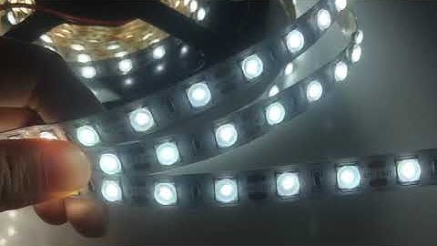 Diffuse Reflection 6060 SMD Brightest Single Color LED Strips With 180 Degree Lens