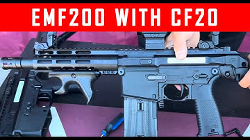 Setting Up EMF200 To Shoot CF20 and Box Magazine #MCS