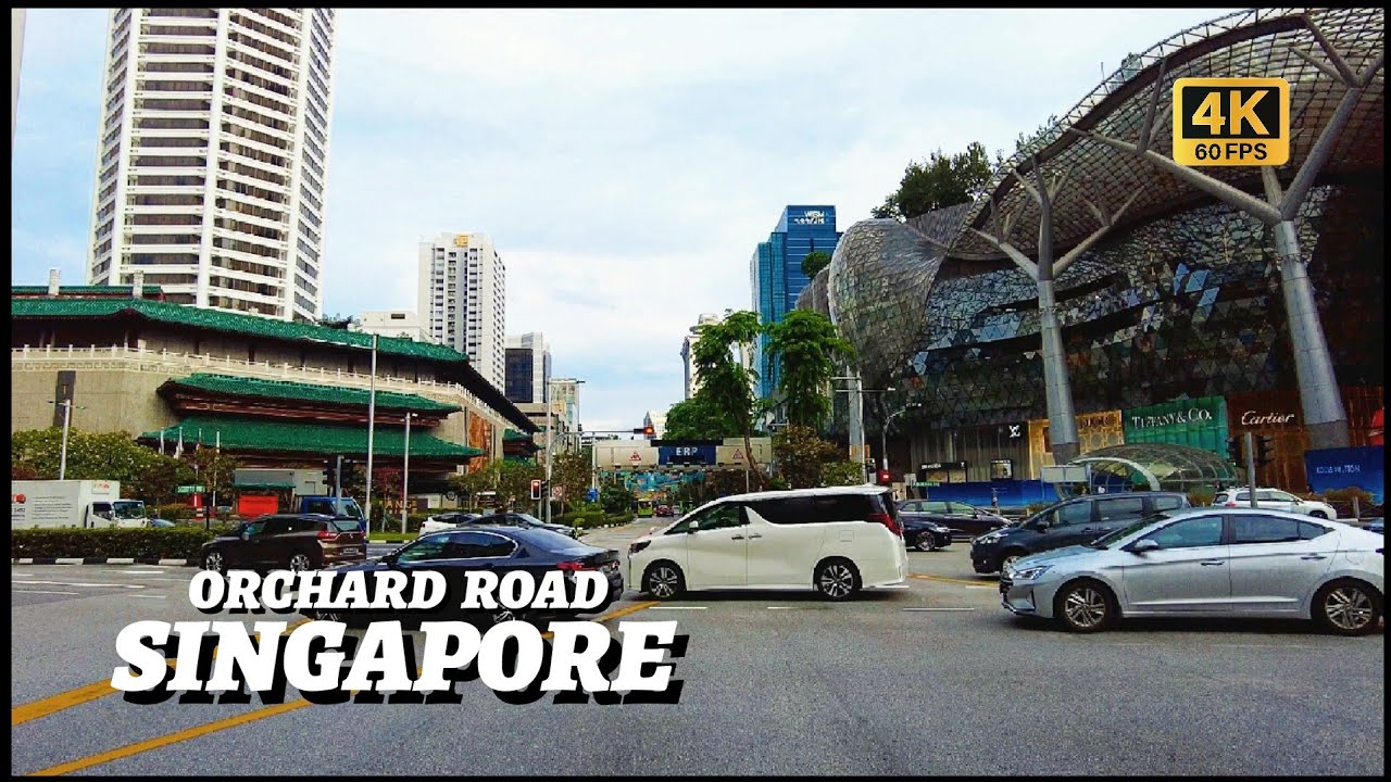 4K ] Shoppers' Paradise at Orchard Road