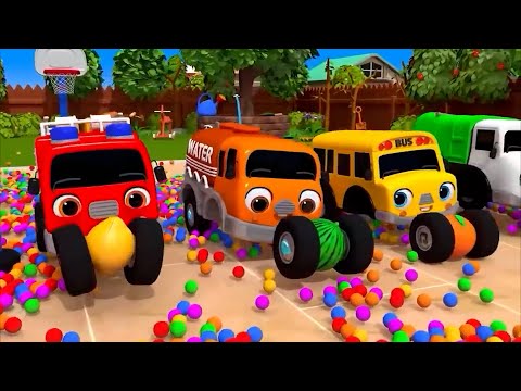 Wheels On The Bus - Baby Songs - Nursery Rhymes x Kids Songs2