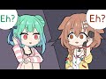 Rushia applies pressure, but gets pressured in the opposite direction【Hololive AnimatedClip/Eng sub】