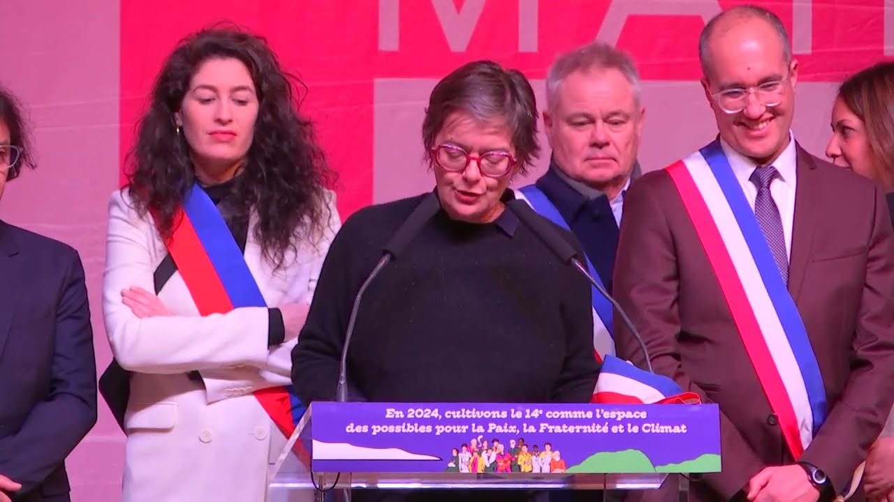Vœux 2024 - Discours de la Maire du 14e arr. de Paris, Carine Petit.