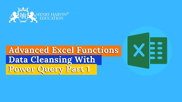 Data Cleansing With Power Query Part 1 | Best Advanced Excel Tutorial for Beginners | @henryharvin