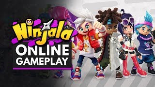 NINJALA | Online Multiplayer Gameplay - Splatoon + ARMS + Ninjas?!