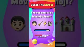 Emoji Daily Challenge #1 Guess the Movie by Emoji | #emojichallenge #emojiquiz #moviequiz