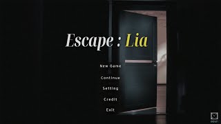 本日紹介のゲームは【EscapeLia】でございます：3D一人称ゲームで3つの部屋にあるパズルを解いて脱出するシングルプレイヤーホラーエスケープゲームです。 screenshot 2