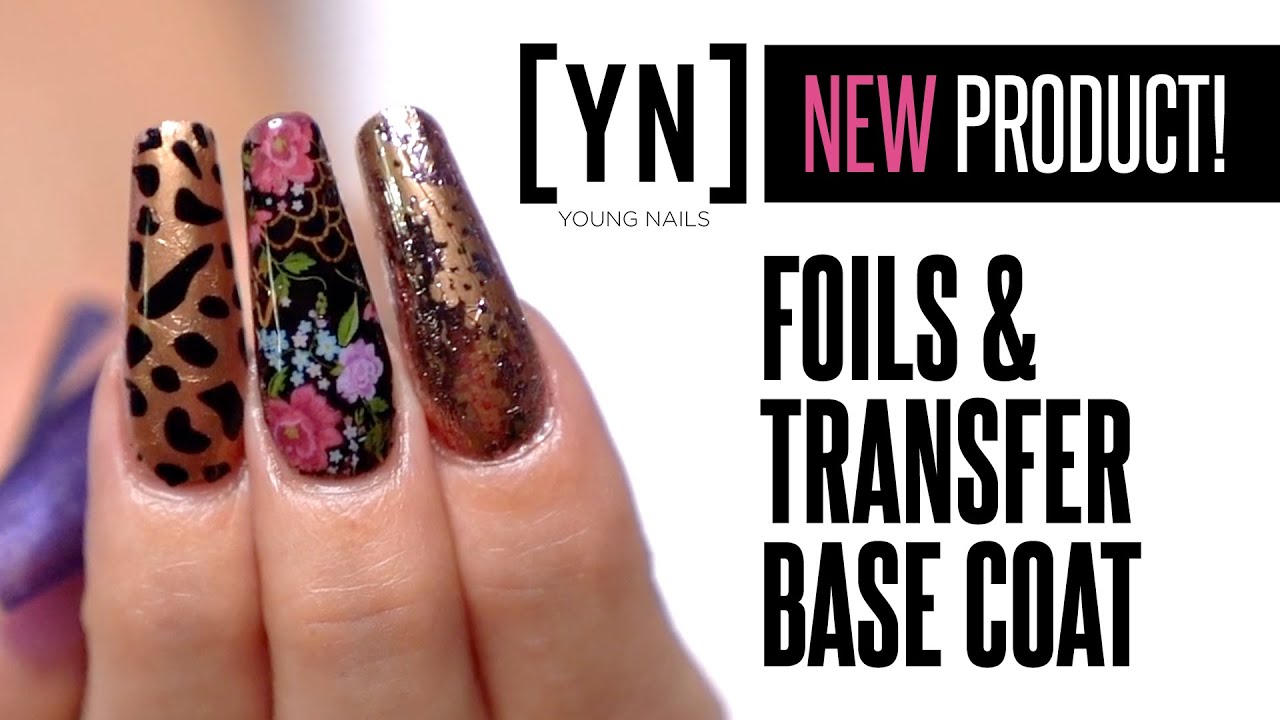 New Foils and Foil Transfer Base Coat - YouTube