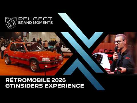 Rétromobile 2026 | E-208 GTinsiders experience